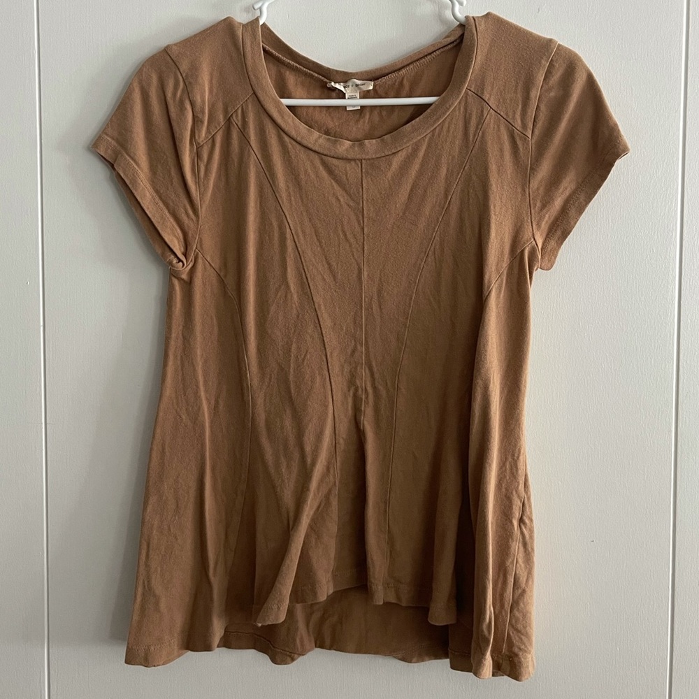 Silence + Noise Peplum/Flare Top